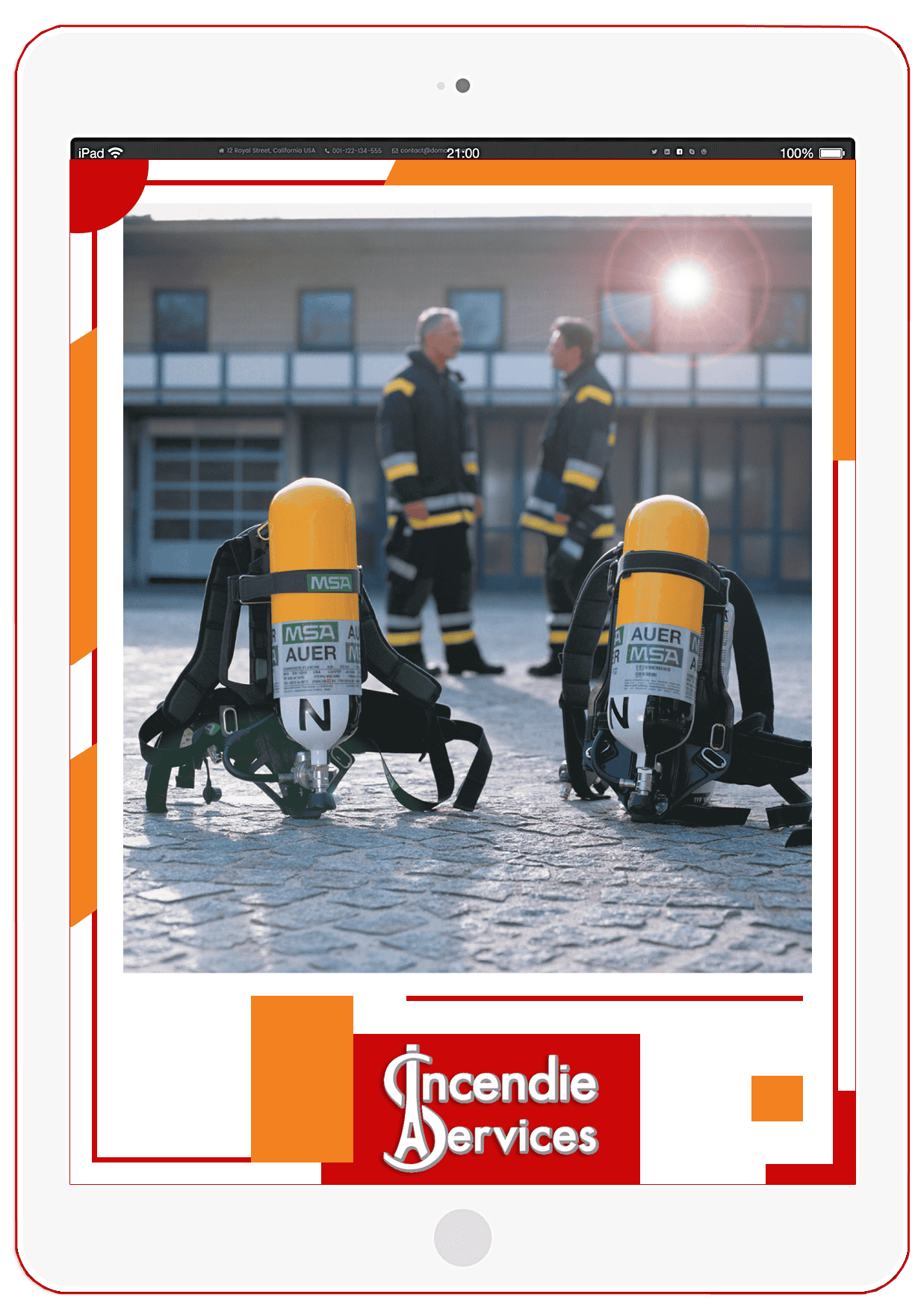 ISP Incendie Service Paris Protection Respiratoire