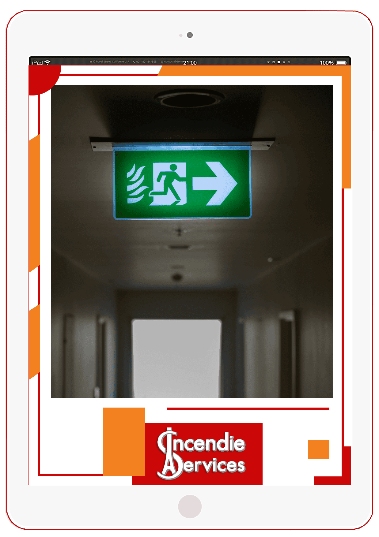 ISP Incendie Service Paris Éclairage de sécurité