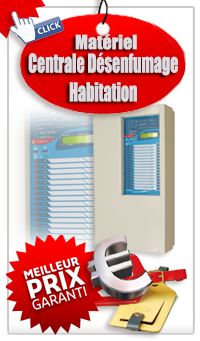 Centrale de désenfumage de type habitation