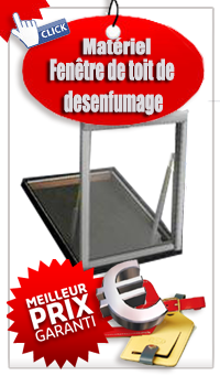 Fenêtre de toit Désenfumage
