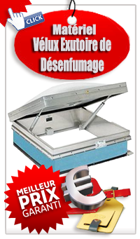 Velux exutoire de Désenfumage