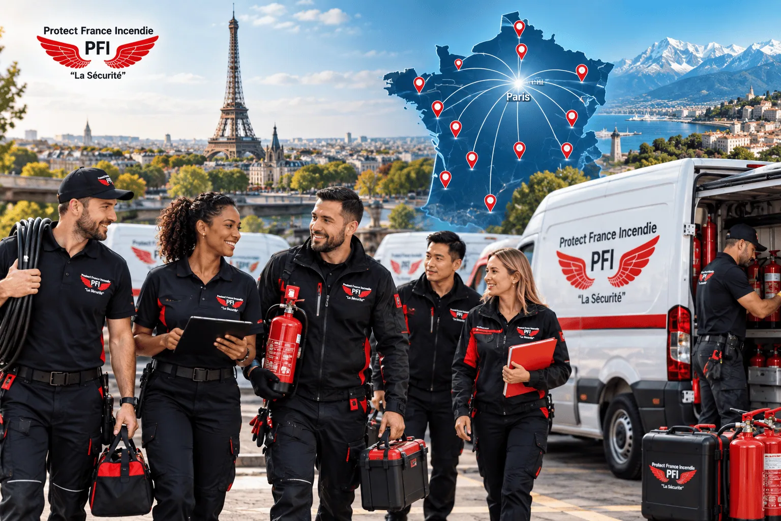 S&eacute;curit&eacute; et Protection Incendie : Paris, R&eacute;gion Parisienne et toute la FRANCE