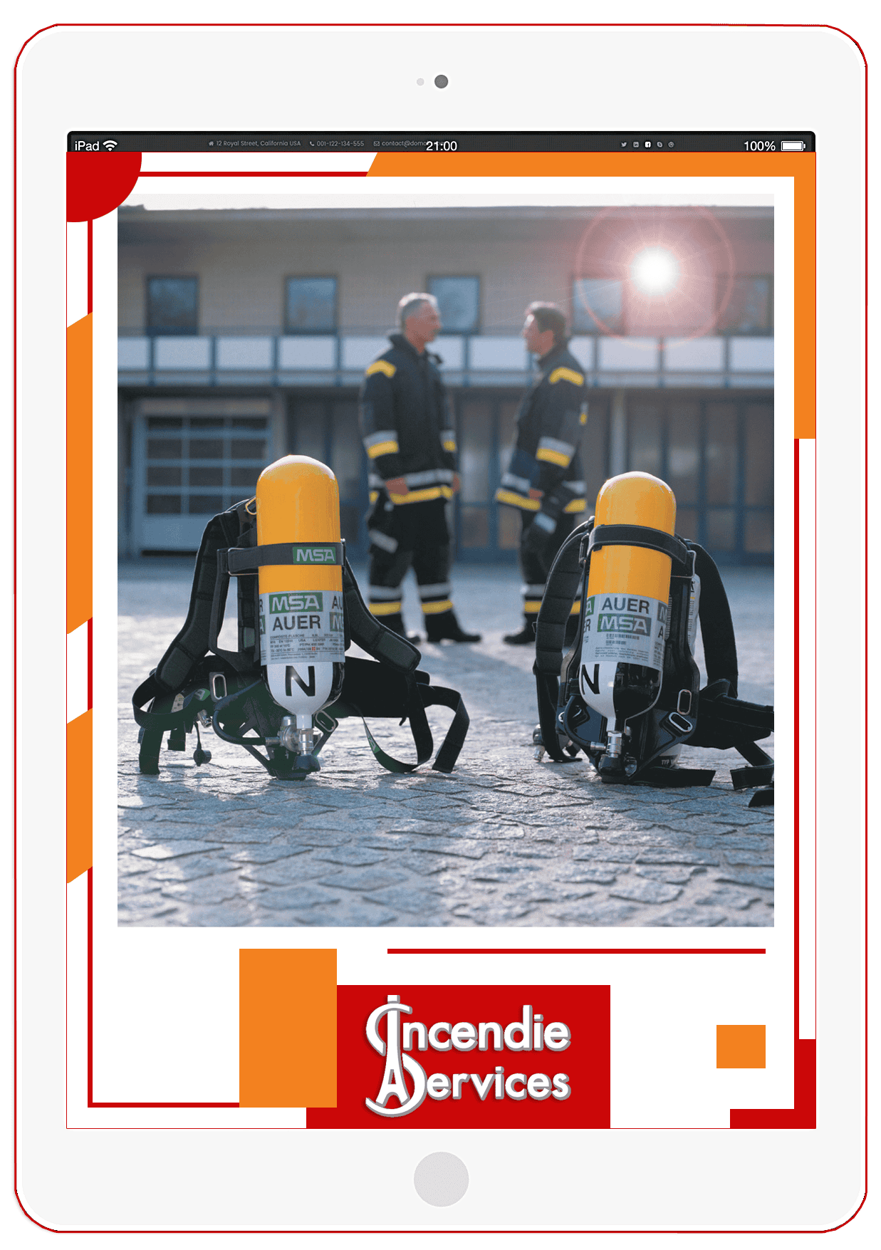 ISP Incendie Service Paris Protection Respiratoire