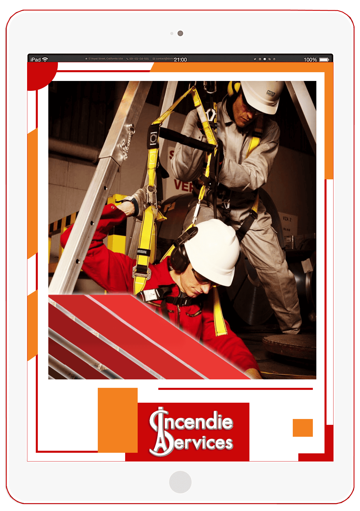 ISP Incendie Service Paris Société Protection Antichute